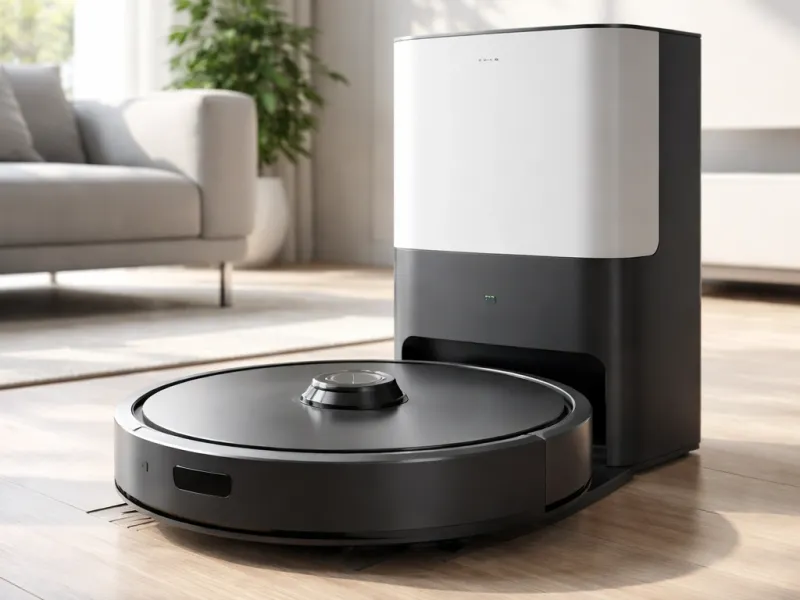 Cel mai bun robot aspirator premium cu golire automată