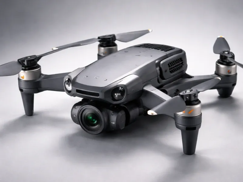 Dronă Compactă Pentru Fotografii Urbane