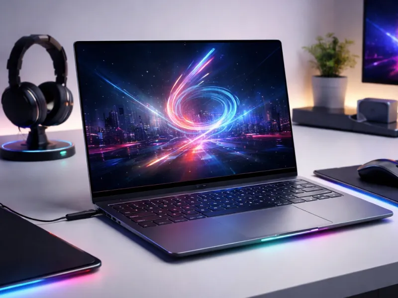 Laptop Ultra-subțire Pentru Gaming Și Editare